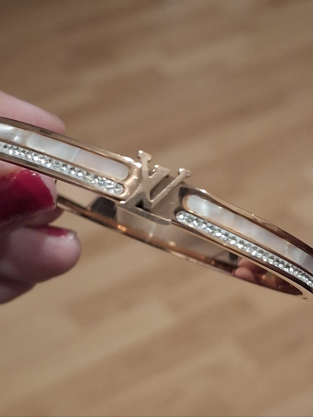 Luxury Designer Inspired 18k Gold Plated Bangle Bracelet